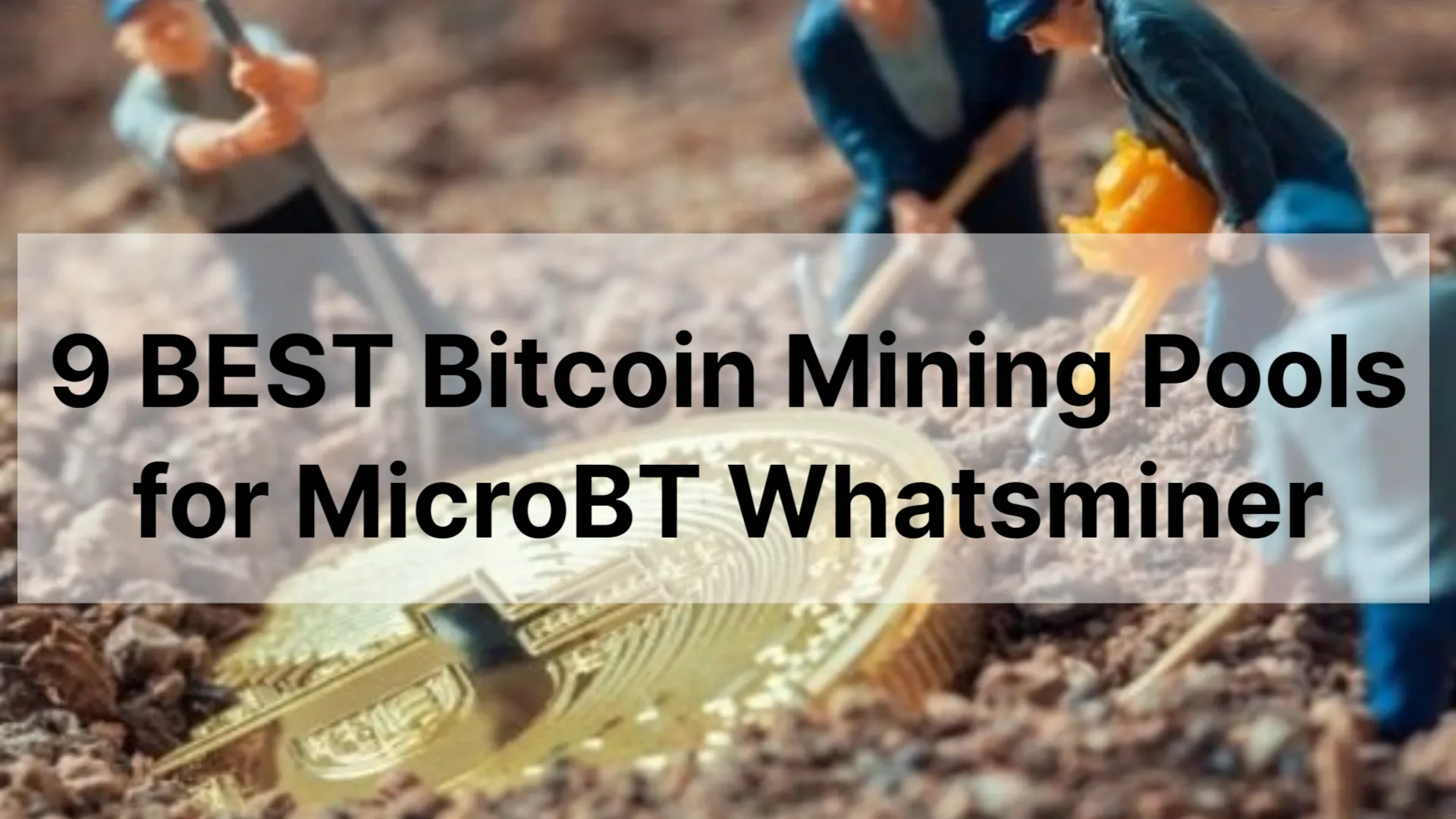 9 BEST Bitcoin Mining Pools for Whatsminer